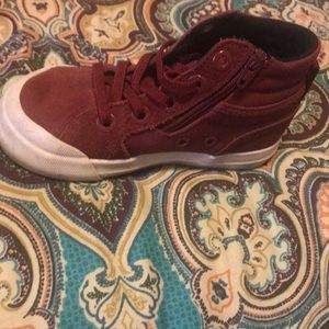 DC Zip High top - Toddler boy shoes- Size 7T